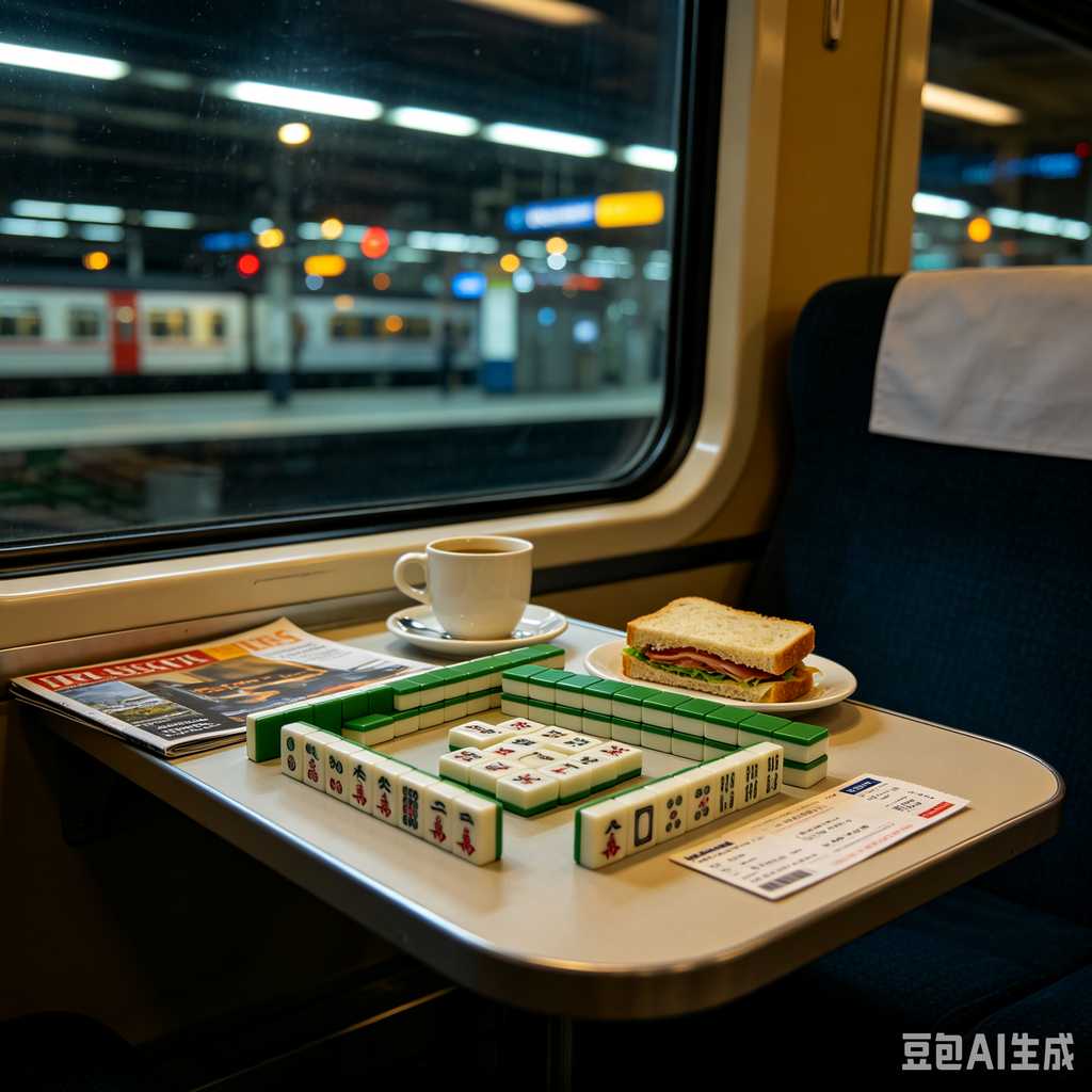 wooden mahjong set