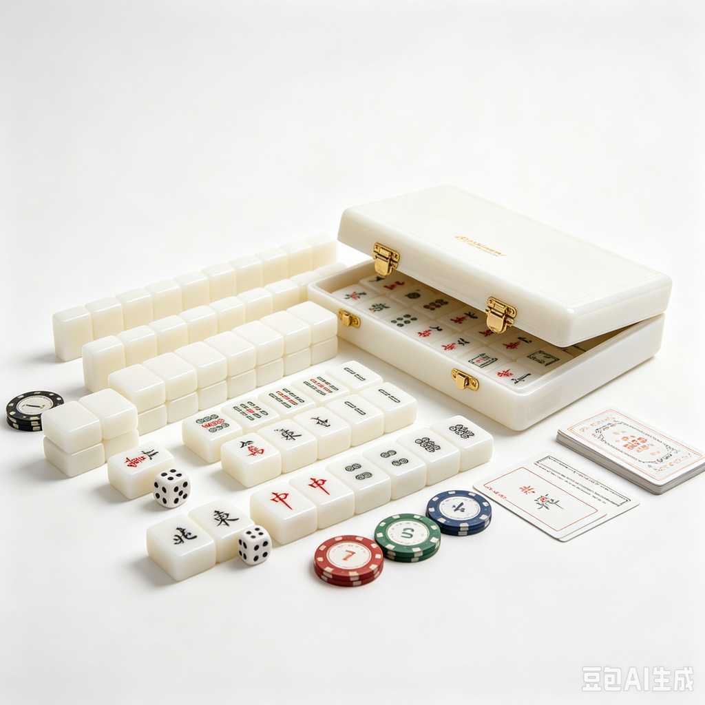 compact mahjong set for small home